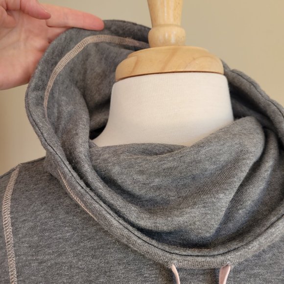 Db Sunday French Pocket Cowl Neck Leisure Sweatshirt Top. Size S - Picture 6 of 14